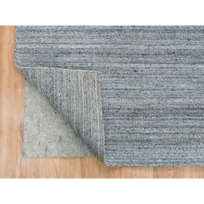 Modern and Contemporary Wool Hand Loomed Rug Grey No Border 10.1X10.1 -O065562