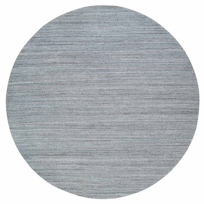 Modern and Contemporary Wool Hand Loomed Rug Grey No Border 10.1X10.1 -O065563