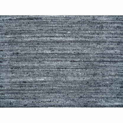 Modern and Contemporary Wool Hand Loomed Rug Grey No Border 2.6X15.10 -O065565