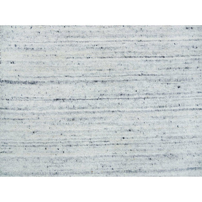 Modern and Contemporary Wool Hand Loomed Rug Ivory No Border 2.5X15.9 -O065571