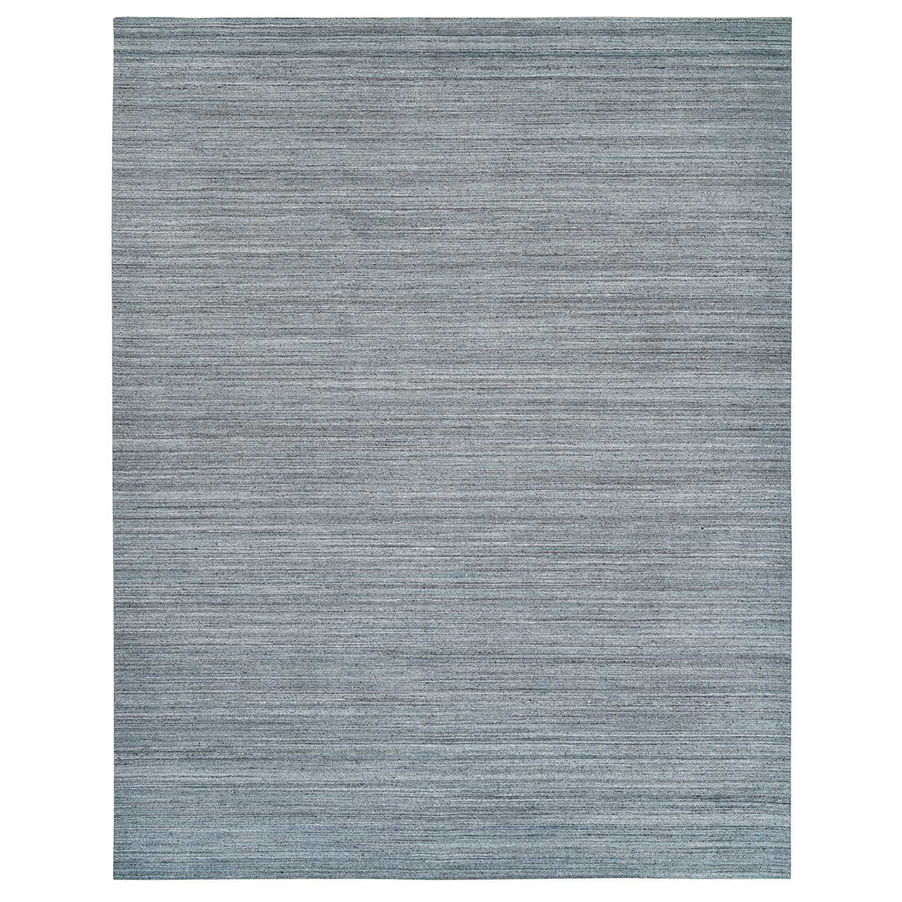 Gray 12'0" x 14'11" Modern and Contemporary Handloom Wool Rug - Sku: O065836