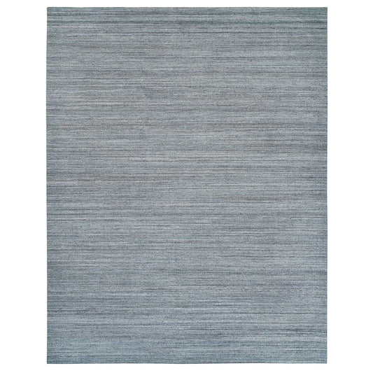 Modern and Contemporary Wool Hand Loomed Rug Grey No Border 12.0X14.11 -O065836
