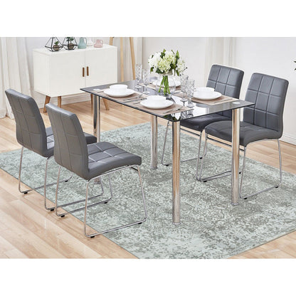 Transitional Wool & Silk Hand Knotted Rug Grey No Border 8.0X10.2 -O065872