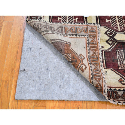 Persian Wool Hand Knotted Rug Ivory Gray 3.7X6.0 -O066017