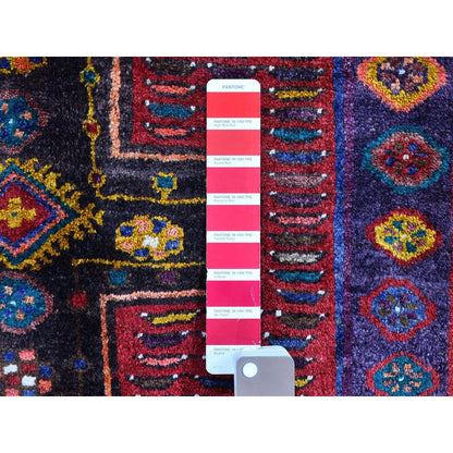 Persian Wool Hand Knotted Rug Red Red 5.0X9.8 -O066033