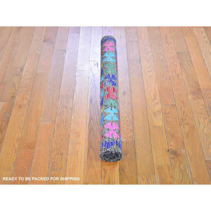 Flat Weave Wool Hand Woven Rug Multicolored No Border 3.3X5.0 -O066186