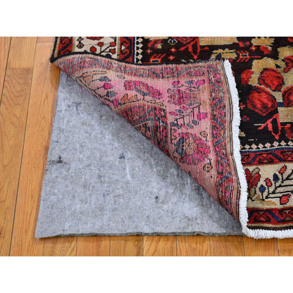 Persian Wool Hand Knotted Rug Beige Ivory 4.5X6.1 -O066328