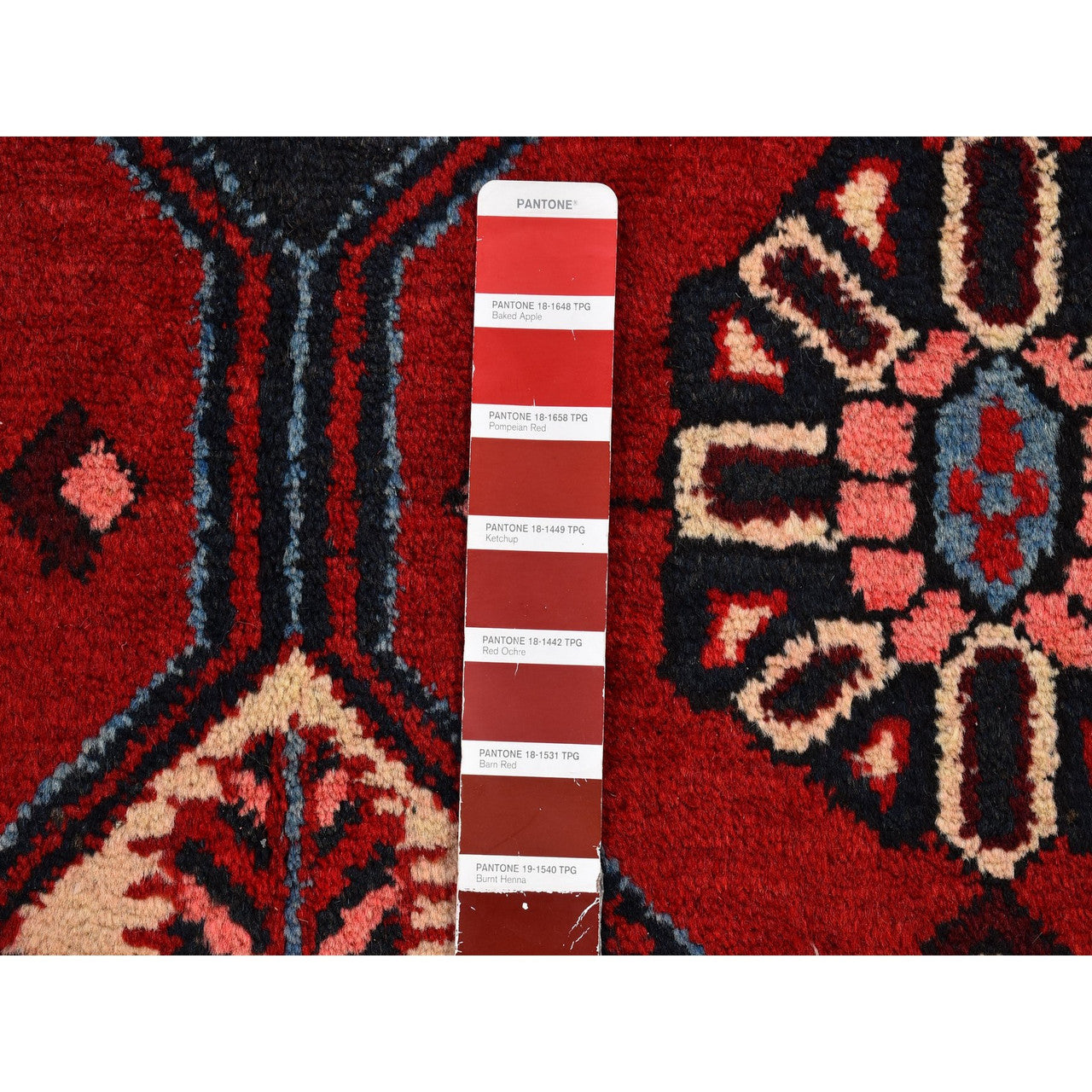 Persian Wool Hand Knotted Rug Red Red 4.4X6.8 -O066339