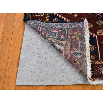 Persian Wool Hand Knotted Rug Brown Sequoia 4.4X6.6 -O066624