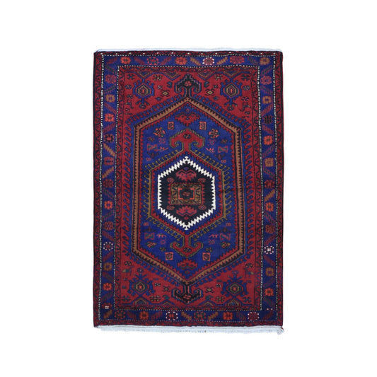Persian Wool Hand Knotted Rug Red Ultramarine 4.6X6.8 -O066672