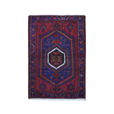 Persian Wool Hand Knotted Rug Red Ultramarine 4.6X6.8 -O066672