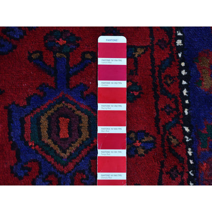 Persian Wool Hand Knotted Rug Red Ultramarine 4.6X6.8 -O066672