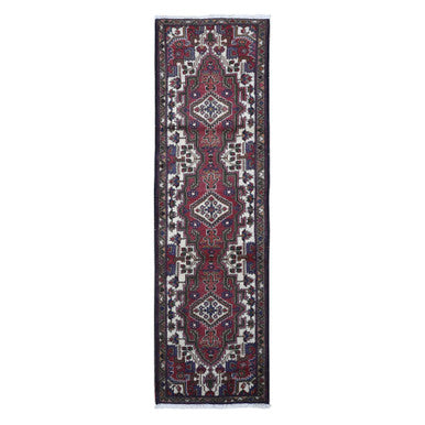 Persian Wool Hand Knotted Rug Red Light Brown 2.8X9.3 -O066677