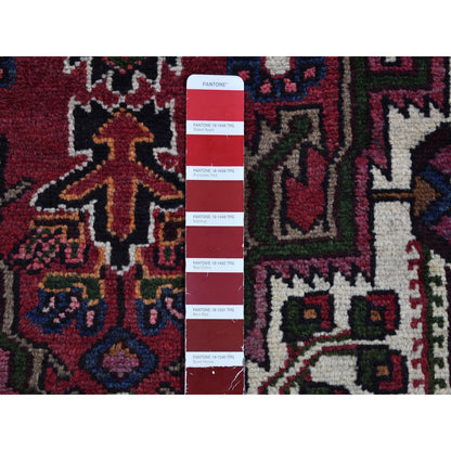 Persian Wool Hand Knotted Rug Red Light Brown 2.8X9.3 -O066677