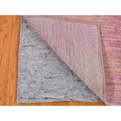 Modern and Contemporary Wool Hand Knotted Rug Pink Not Border 2.2X3.3 -O066759