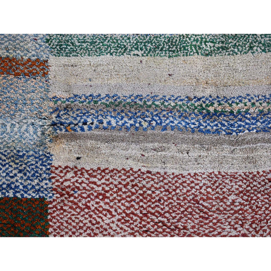 Persian Wool Hand Knotted Rug Brown Not Border 4.1X5.0 -O066777