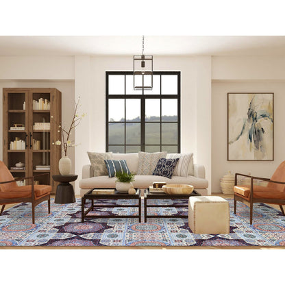 Mamluk Wool Hand Knotted Rug Ivory No Border 10.0X13.9 -O066999