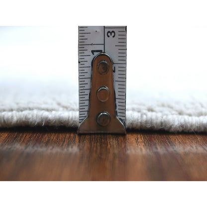 Oushak And Peshawar Wool Hand Knotted Rug Blue Silver Blue 6.1X9.0 -O067500