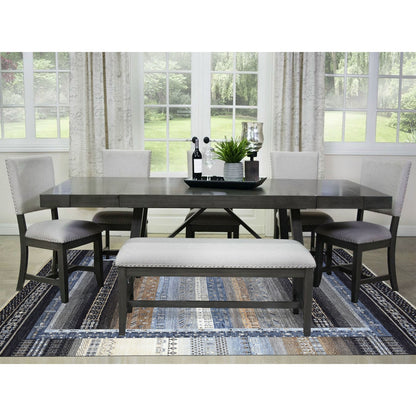 Tribal & Geometric Wool Hand Knotted Rug Grey No Border 10.2X14.1 -O067531