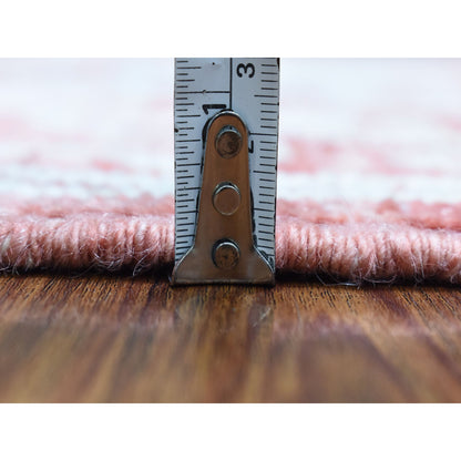 Oushak And Peshawar Wool Hand Knotted Rug Red Red 4.1X6.0 -O067581