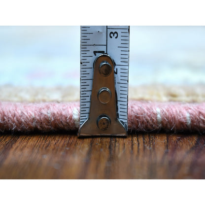 Oushak And Peshawar Wool Hand Knotted Rug Brown Honey Brown 6.1X8.10 -O067947