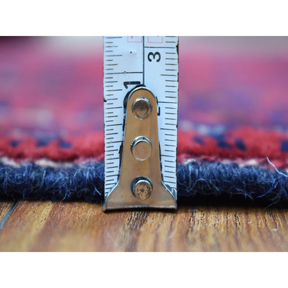 Tribal & Geometric Wool Hand Knotted Rug Red Red 3.4X4.8 -O068646