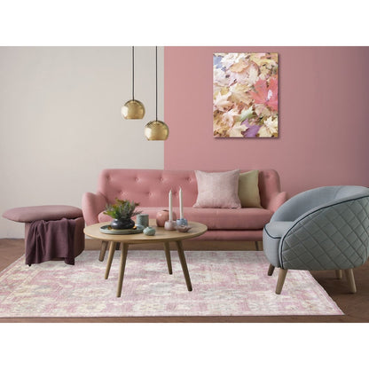 Oushak And Peshawar Wool Hand Knotted Rug Pink Pink 6.1X8.8 -O069151
