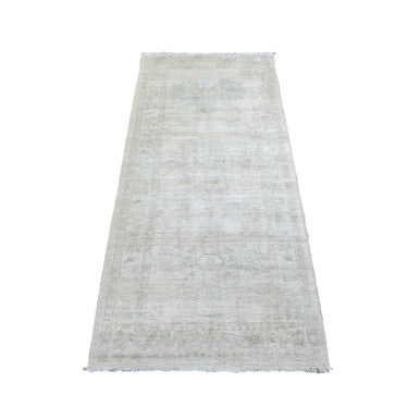Oushak Wool Hand Knotted Rug Ivory 2.7X5.10  -O070268