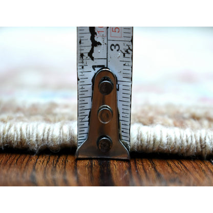 Oushak And Peshawar Wool Hand Knotted Rug Brown Almond Brown 3.1X5.0 -O070544