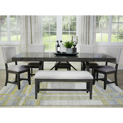 Modern and Contemporary Wool Hand Knotted Rug Grey No Border 7.9X10.2 -O072672