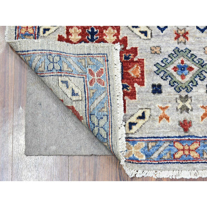 Traditional Wool Hand Knotted Rug Grey 3.3X4.10  -O072747