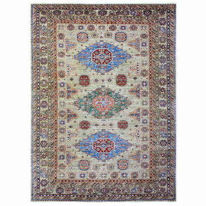 Kazak Wool Hand Knotted Rug Brown Brown 10.0X13.2 -O072862