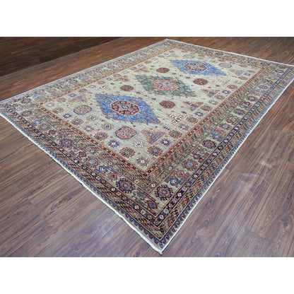 Kazak Wool Hand Knotted Rug Brown Brown 10.0X13.2 -O072862