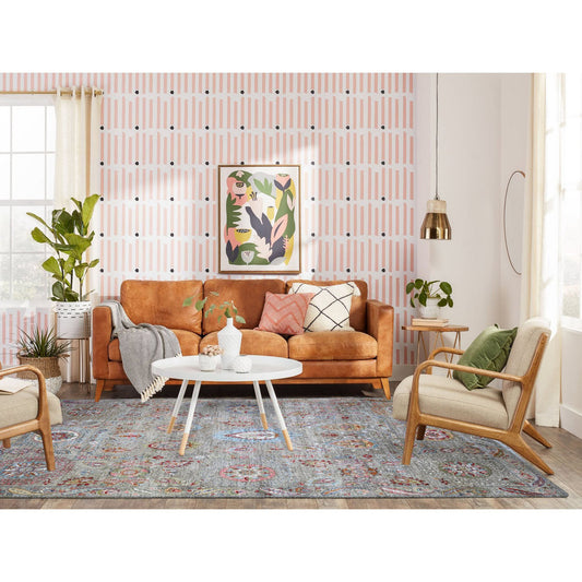 Oushak And Peshawar Wool Hand Knotted Rug Brown Brown 6.0X9.2 -O073548