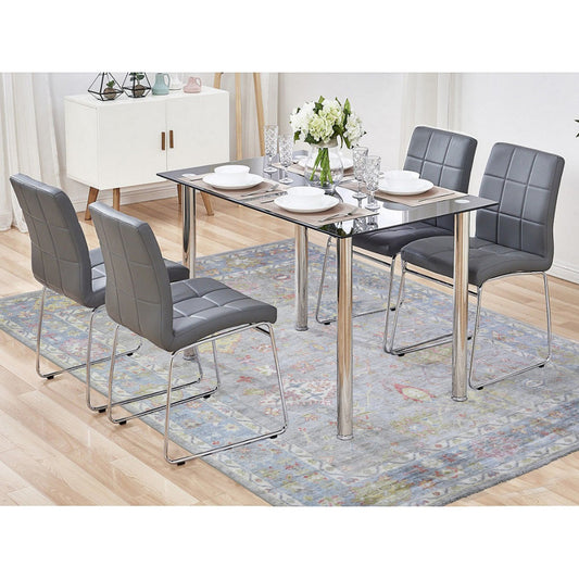 Oushak And Peshawar Wool Hand Knotted Rug Grey Gray 8.1X9.10 -O073887