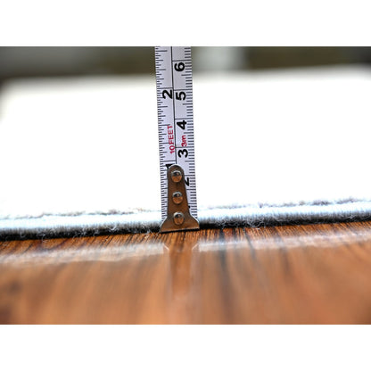 Oushak And Peshawar Wool Hand Knotted Rug Ivory No Border 2.10X5.0 -O074065