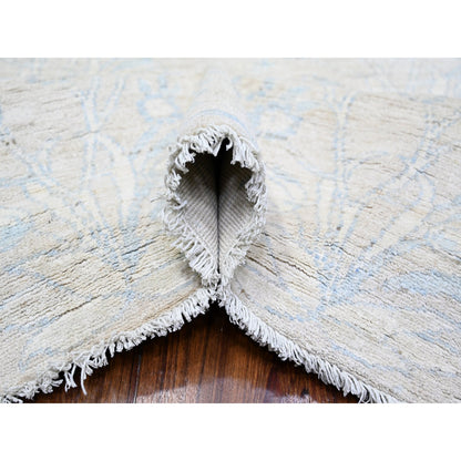 Oushak And Peshawar Wool Hand Knotted Rug Grey No Border 8.7X11.5 -O074144