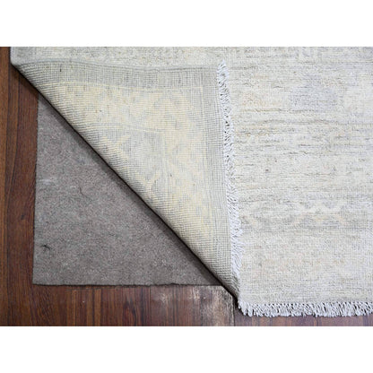 Oushak And Peshawar Wool Hand Knotted Rug Blue Marian Blue 12.0X14.3 -O074177