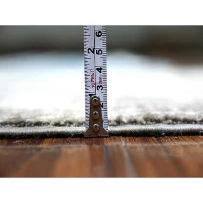 Oushak And Peshawar Wool Hand Knotted Rug Brown Brown 2.6X5.8 -O074259