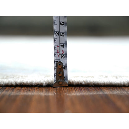 Oushak And Peshawar Wool Hand Knotted Rug Ivory Ivory 3.11X5.9 -O074580