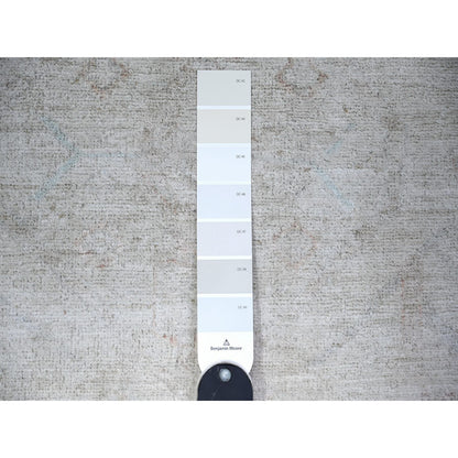 Oushak And Peshawar Wool Hand Knotted Rug Ivory White 3.1X5.0 -O074650