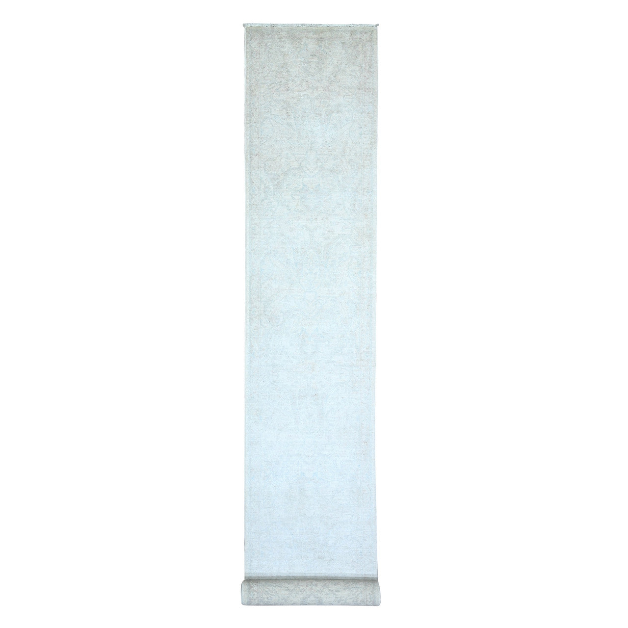 Ivory 2'7" x 19'1" Oushak And Peshawar Hand knotted Wool Rug - Sku: O074777
