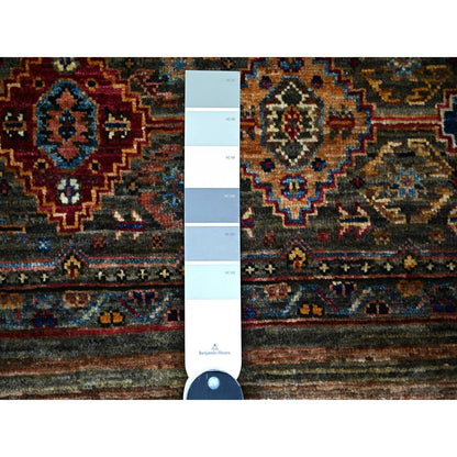 Kazak Wool Hand Knotted Rug Grey No Border 3.4X5.1 -O074789