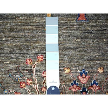 Kazak Wool Hand Knotted Rug Grey No Border 5.7X8.3 -O074796