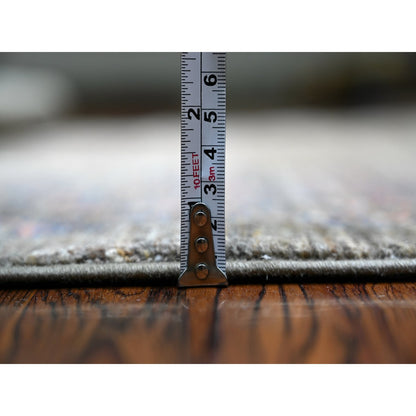 Kazak Wool Hand Knotted Rug Grey No Border 5.7X8.3 -O074796