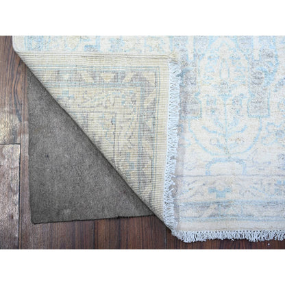 Oushak And Peshawar Wool Hand Knotted Rug Ivory Lexicon Ivory 2.11X4.11 -O074960