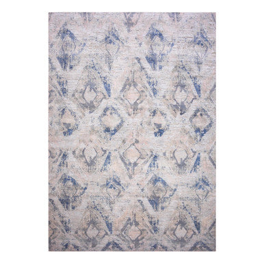 Modern and Contemporary Wool & Silk Hand Knotted Rug Ivory No Border 12.1X15.2 -O075012