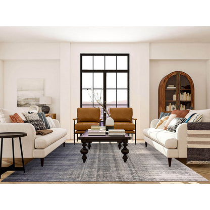 Modern and Contemporary Wool Hand Knotted Rug Grey Brown 8.0X10.3 -O075144