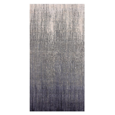 Modern and Contemporary Wool Hand Knotted Rug Grey No Border 6.1X12.1 -O075154