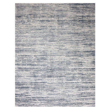 Modern and Contemporary Wool & Silk Hand Knotted Rug Ivory 11.7x14.10 -O075161